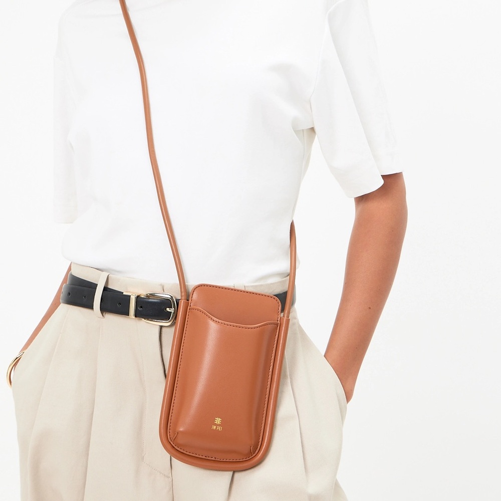 JW PEI Ayla Tan Crossbody Phone Bag